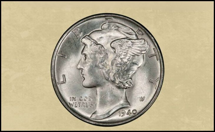 1936 Mercury Dime "Doubled Die Obverse"