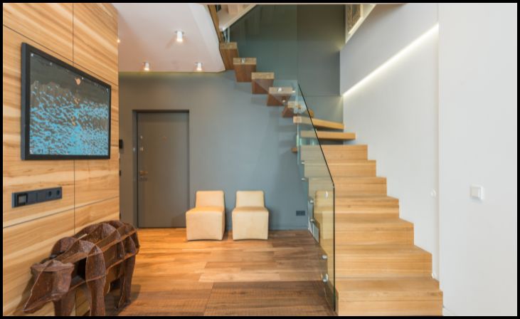 Get a Contemporary Vibe with Your Staircase Design