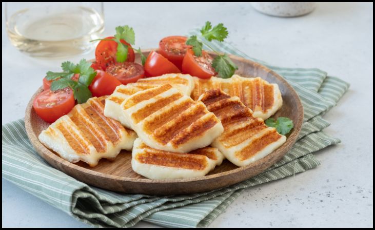 Halloumi Salad