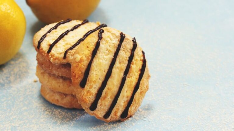 Lemon Shortbread Cookies